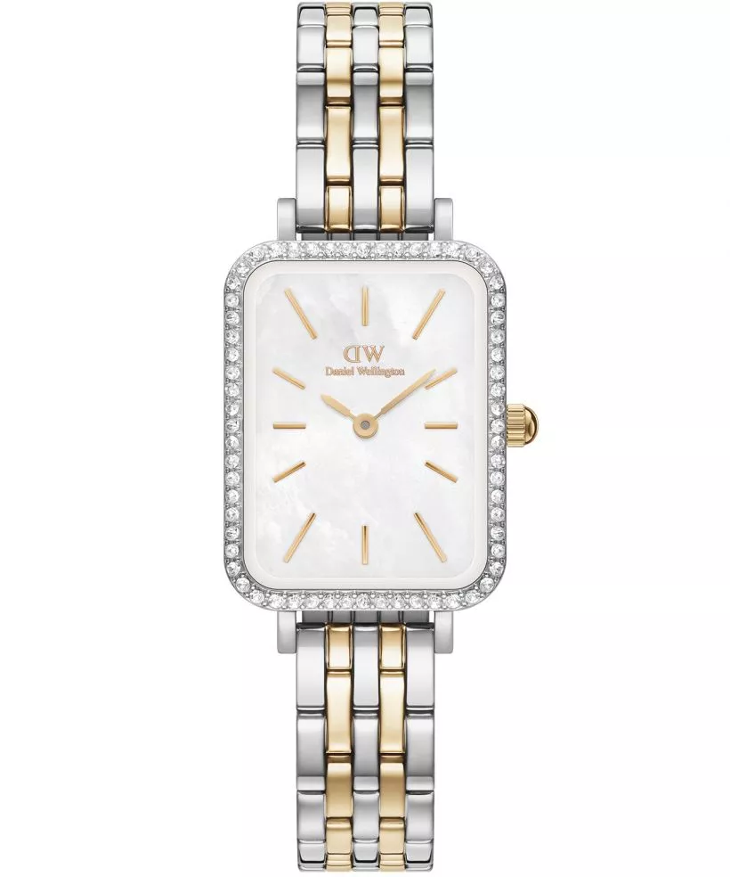Zegarek damski Daniel Wellington Quadro Lumine Bezel 5-Link Two-Tone 40