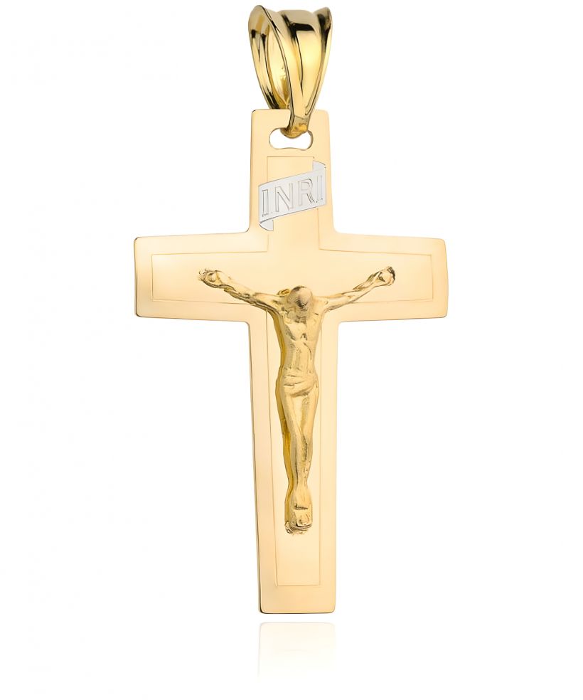 Krzyżyk Bonore ze złota próby 585