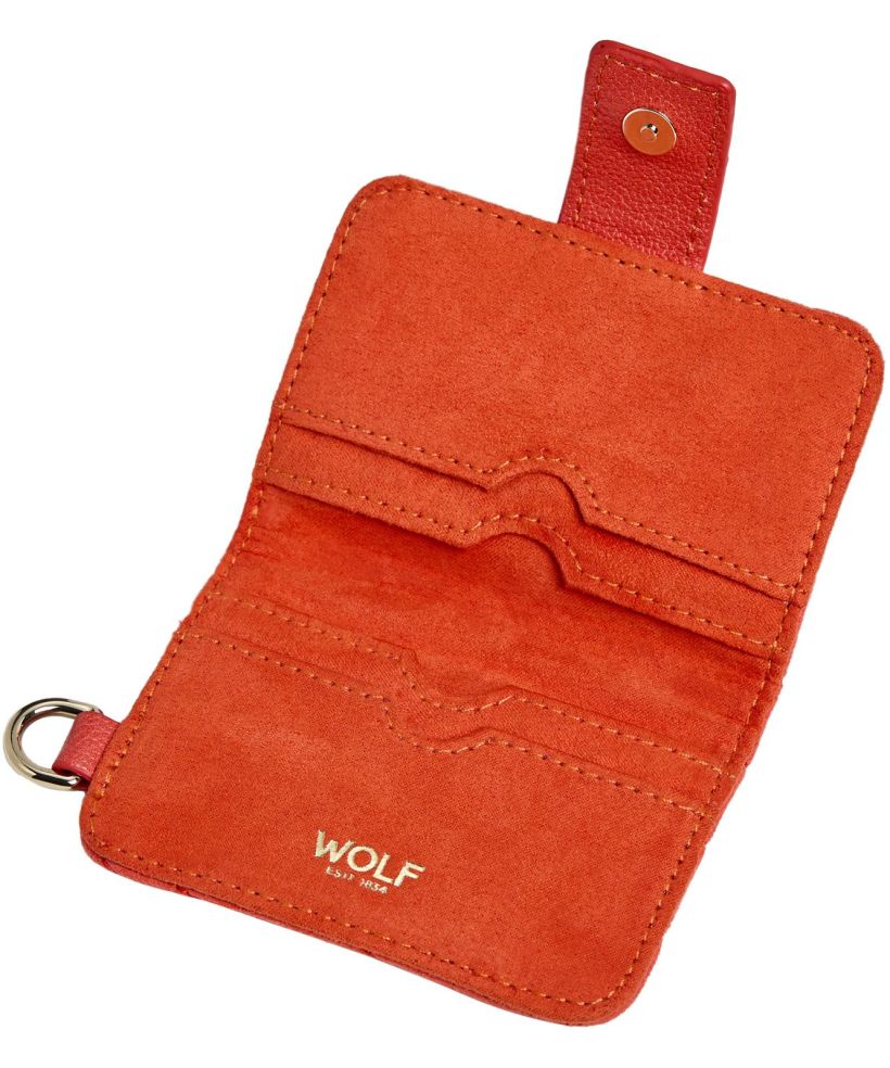 Etui na karty Wolf Mimi Swirl Radiant Red