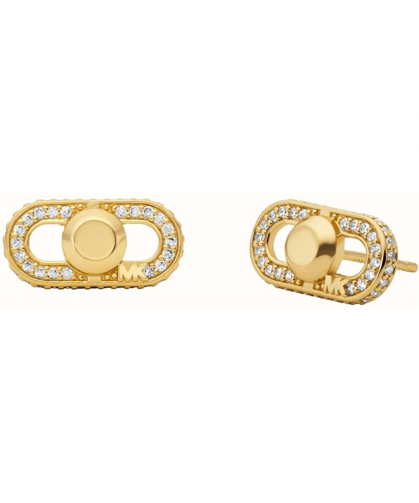 Kolczyki Michael Kors Premium Astor Link Srebro 925 + Złoto 14k