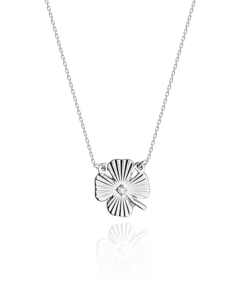 Łańcuszek Bonore 42 - 45 cm ze Złota próby 585 z diamentem 0,005 ct