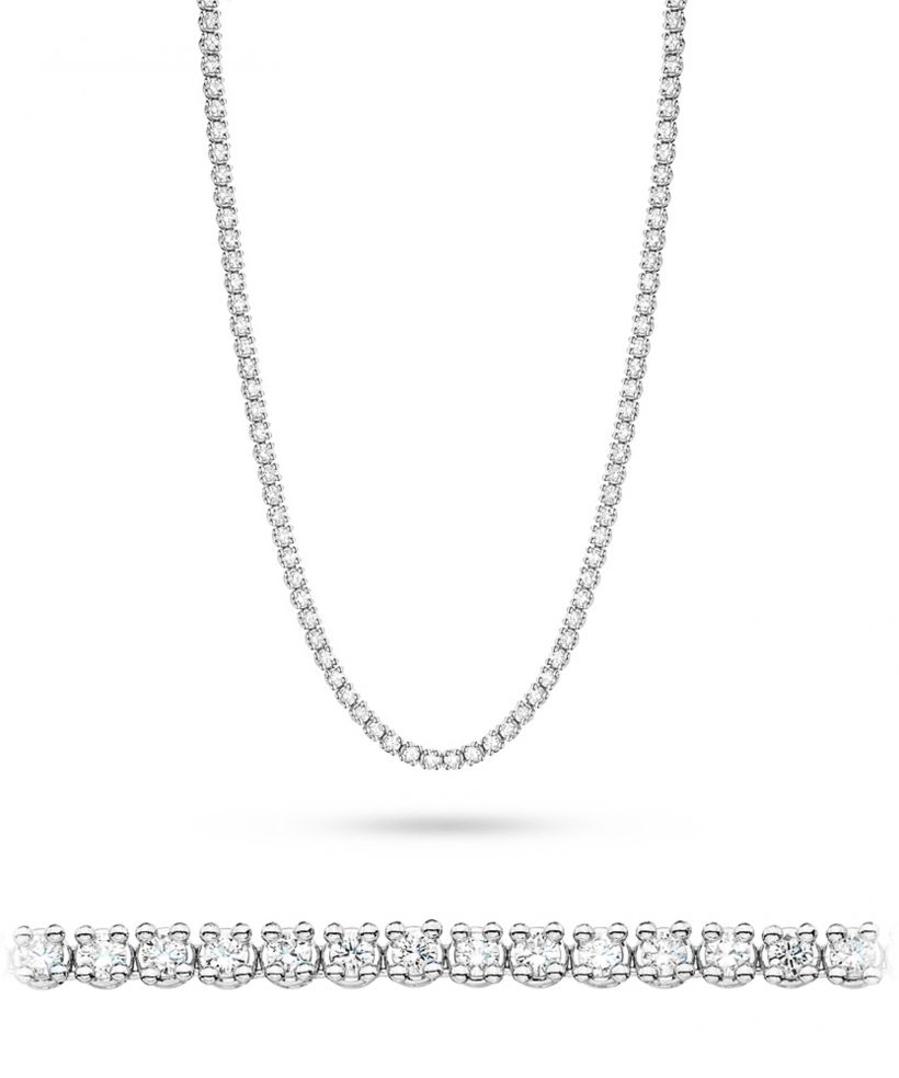 Naszyjnik Bonore ze Złota próby 585 z diamentem 6,9 ct