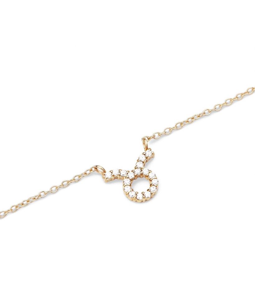 Naszyjnik Daniel Wellington Crystal Zodiac Chain Gold Taurus
