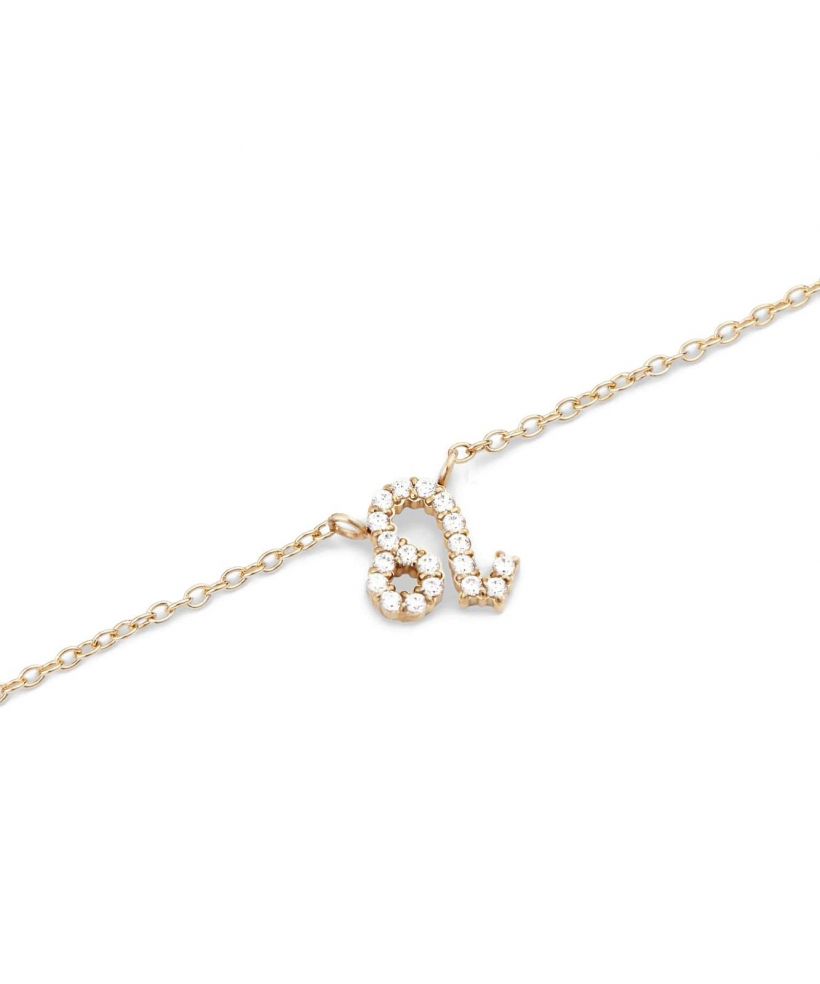 Naszyjnik Daniel Wellington Crystal Zodiac Chain Gold Leo