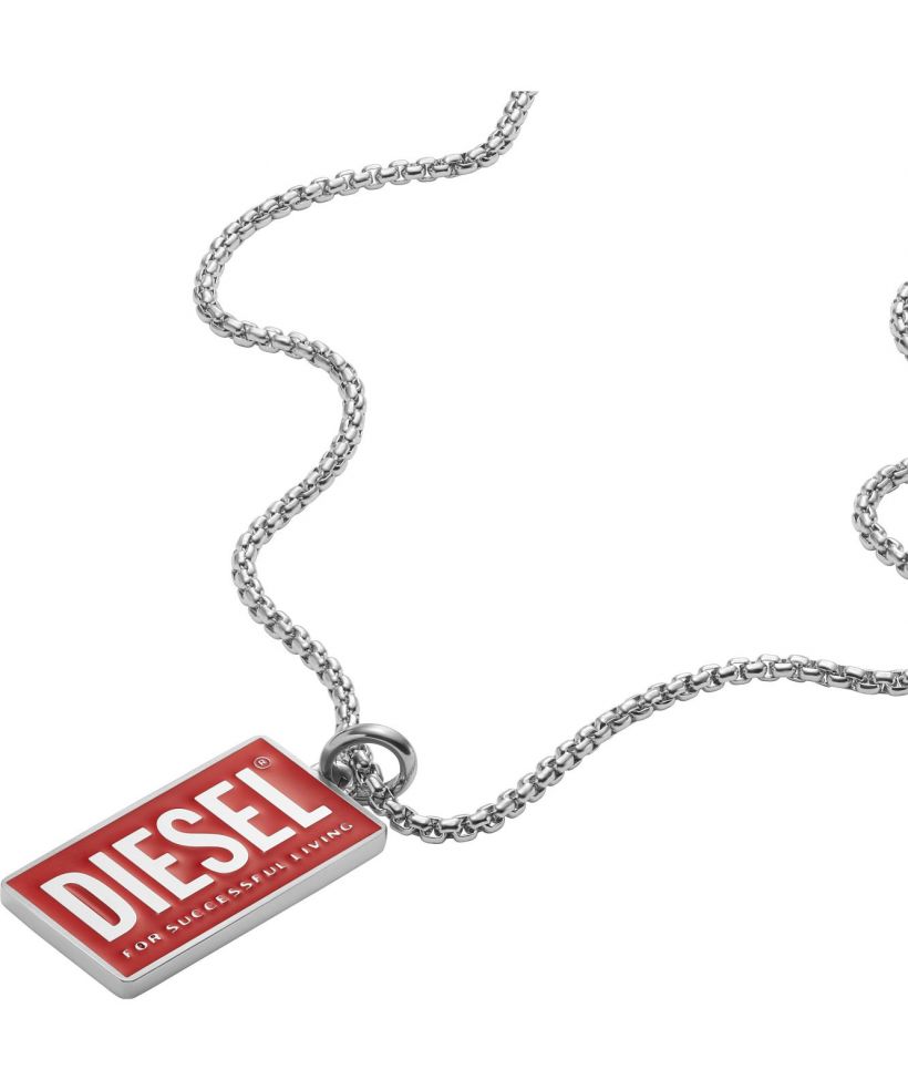 Naszyjnik Diesel Font Single Dogtags