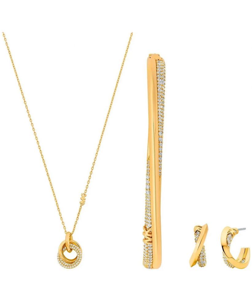 Naszyjnik Michael Kors Brillaince Srebro 925 + Złoto 18k