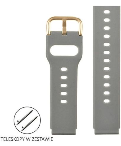 Pasek Pacific Silicone 22 mm