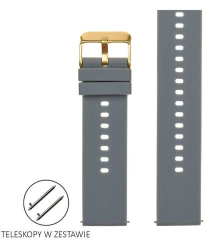 Pasek Pacific Silicone 18 mm