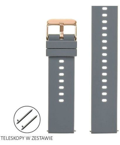 Pasek Pacific Silicone 22 mm