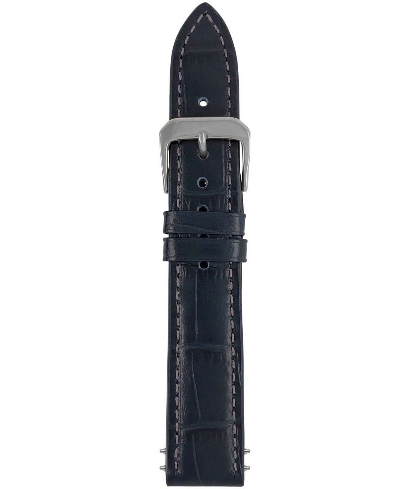 Pasek Zeppelin Black Leather 18 mm