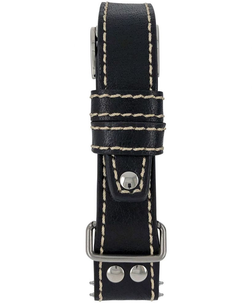 Pasek Zeppelin Black Leather 22 mm