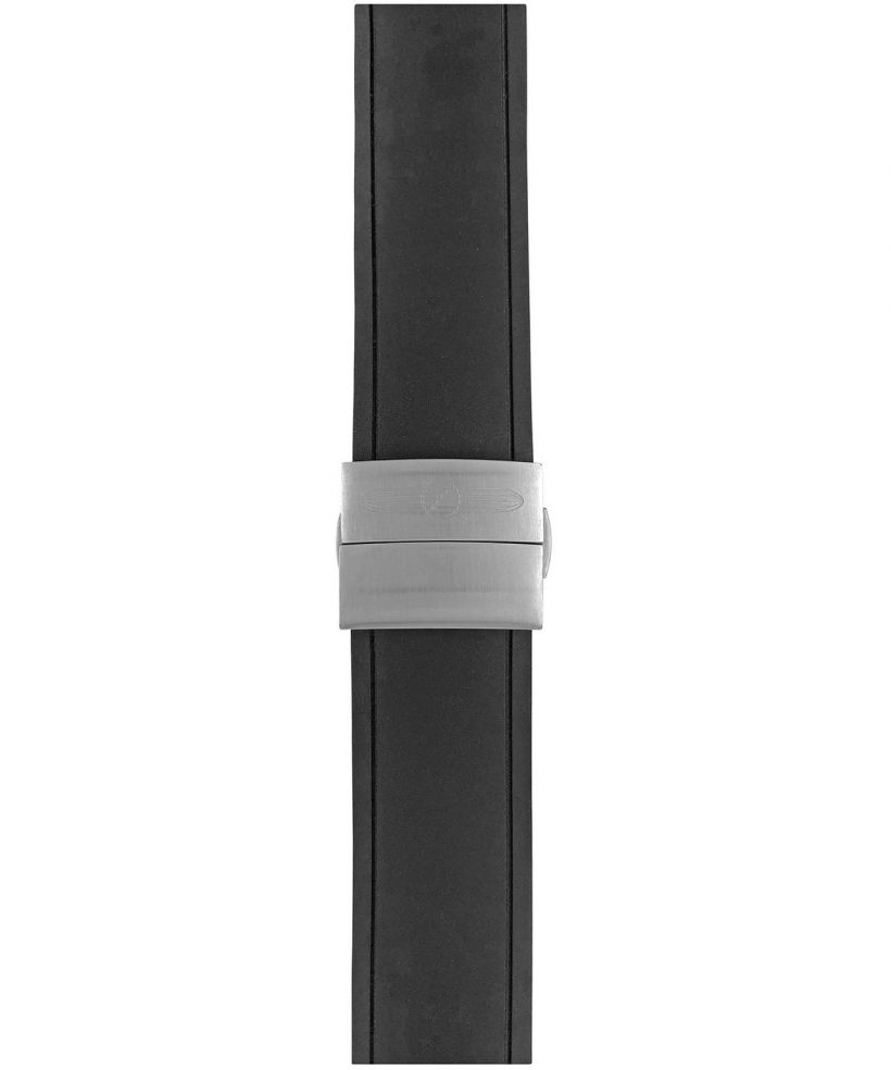 Pasek Zeppelin Black Rubber 22 mm