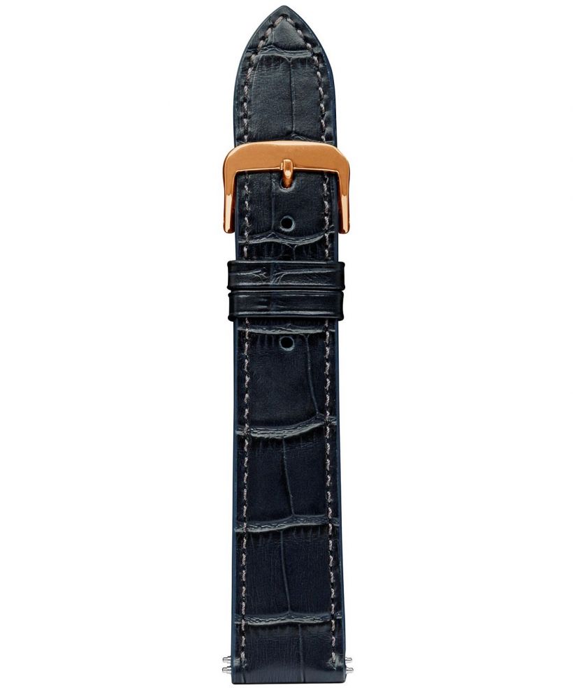 Pasek Zeppelin Navy Blue Leather 20 mm