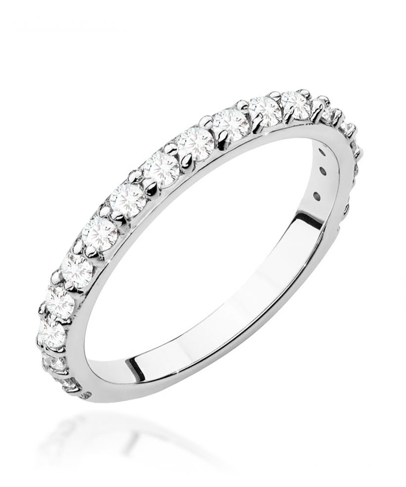 Pierścionek Bonore ze Złota próby 585 z diamentem 0,34 ct