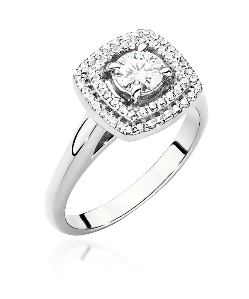 Pierścionek Bonore ze Złota próby 585 z diamentem 0,68 ct