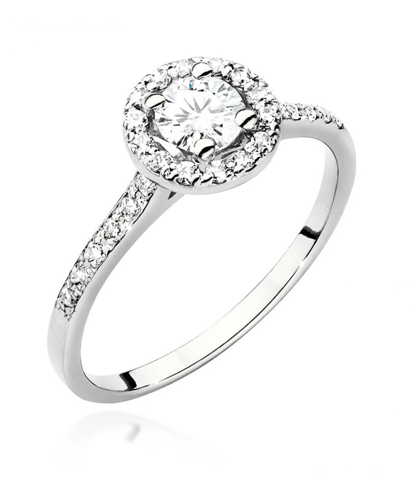 Pierścionek Bonore ze Złota próby 585 z diamentem 0,64 ct