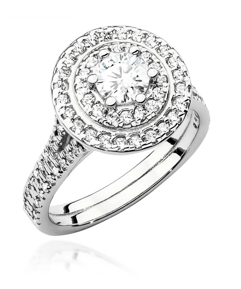 Pierścionek Bonore ze Złota próby 585 z diamentem 1,11 ct