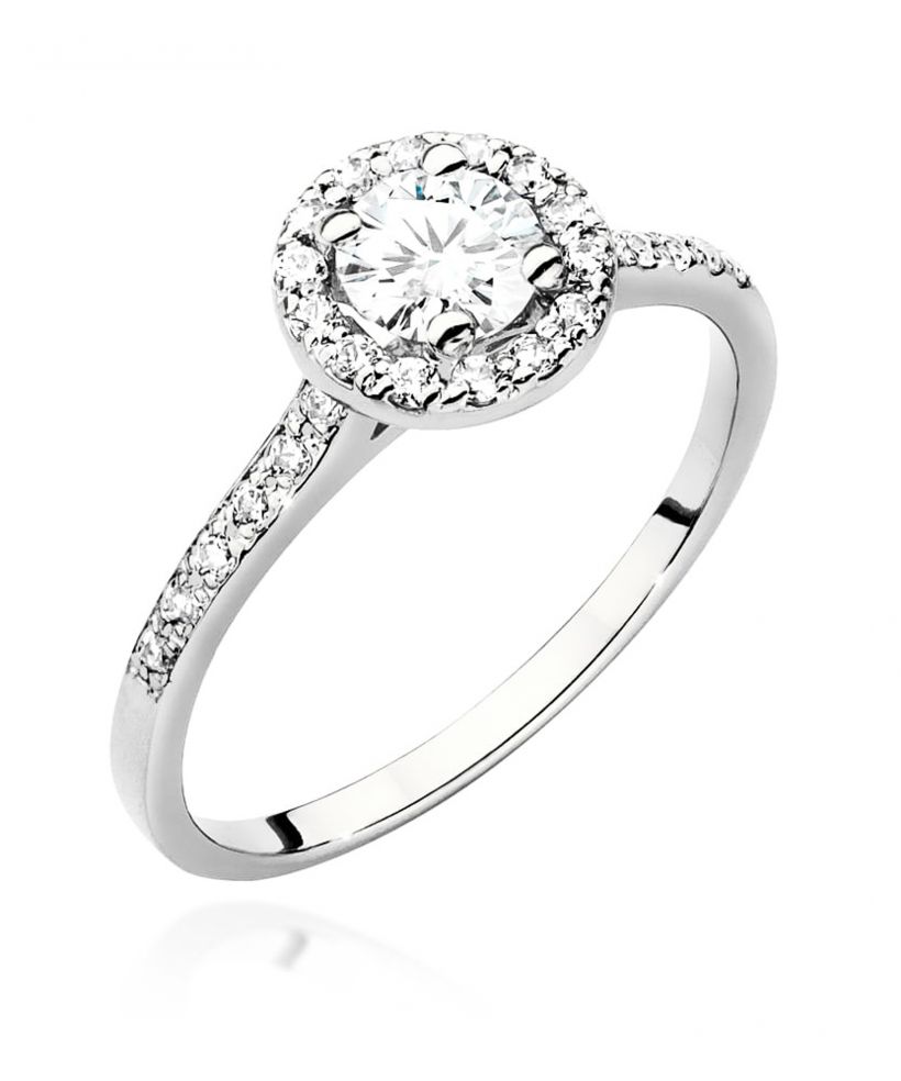Pierścionek Bonore ze Złota próby 585 z diamentem 0,74 ct