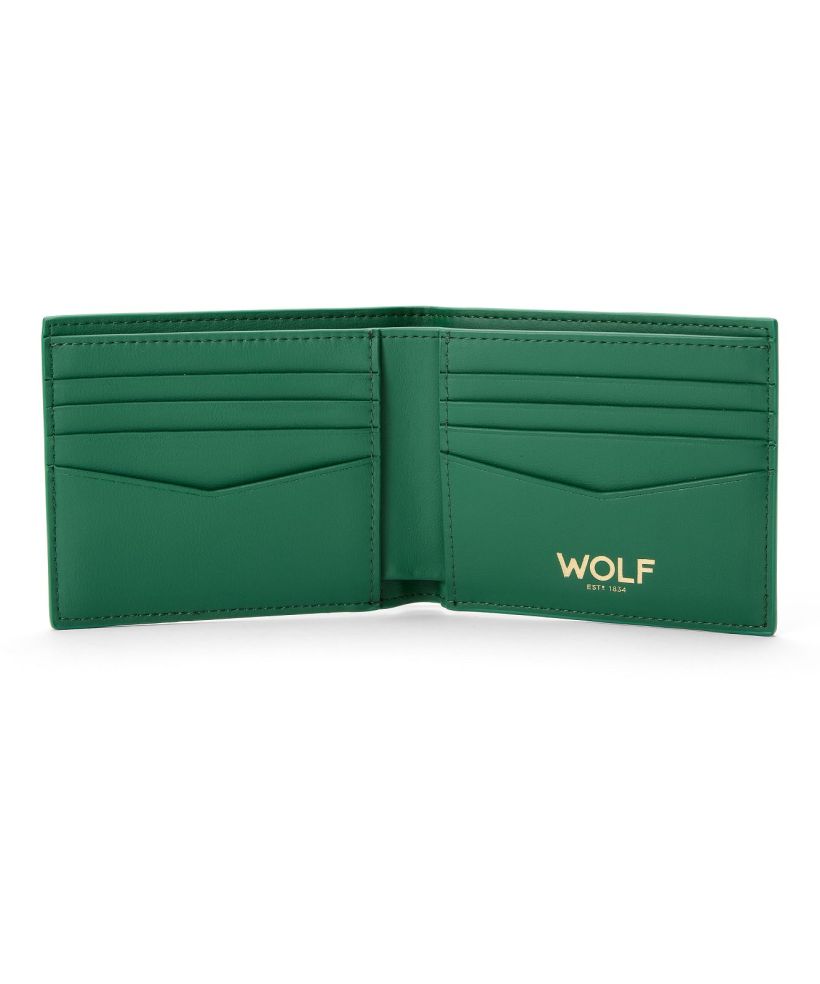Portfel na banknoty Wolf Signature Green
