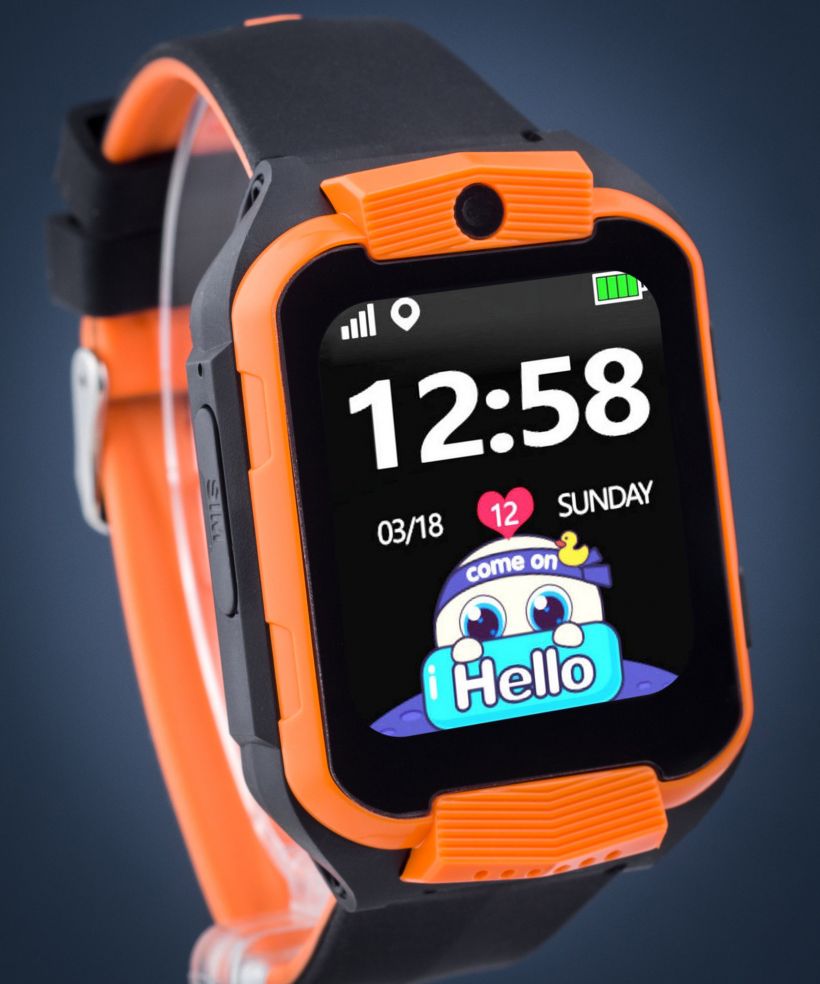 Smartwatch dziecięcy Pacific 32 4G LTE SIM Orange 										
