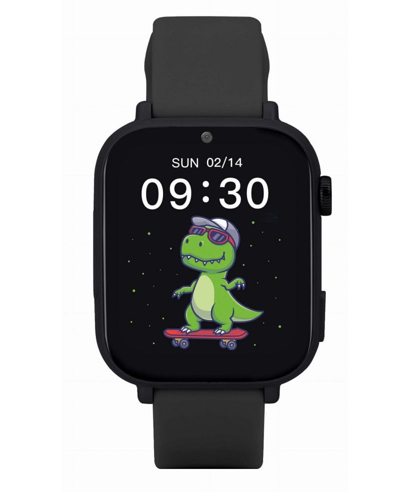Smartwatch dziecięcy Garett Kids Nice Pro 4G Czarny + Kids Fit Różowy