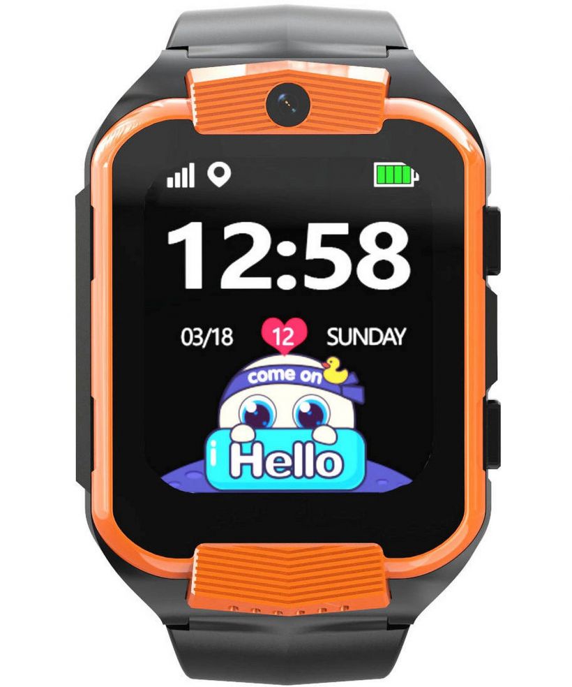 Smartwatch dziecięcy Pacific 32 4G LTE SIM Orange 										