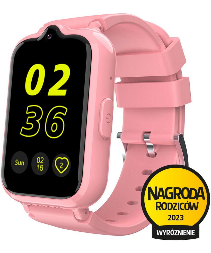 Smartwatch dziecięcy Manta Junior Joy 4G Różowy