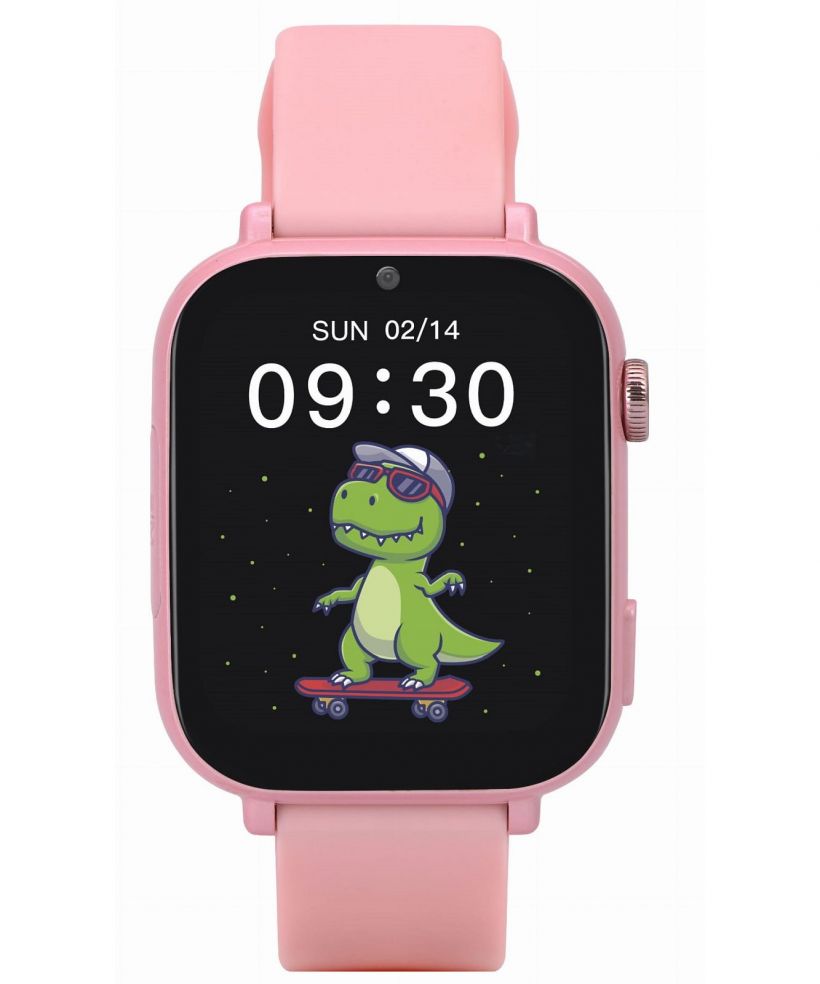 Smartwatch dziecięcy Garett Kids Nice Pro 4G Różowy + Kids Fit Różowy