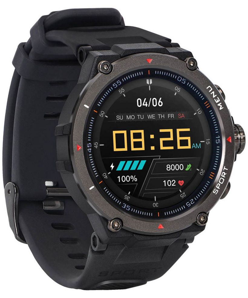 Smartwatch męski Garett GRS PRO Czarny