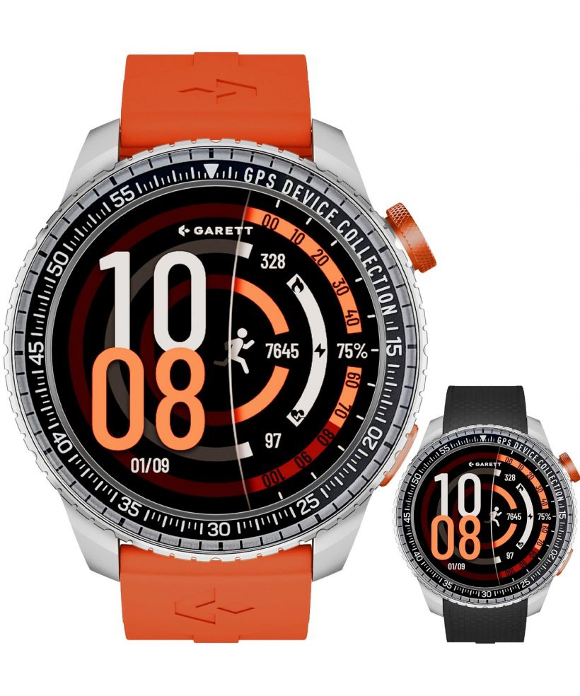 Smartwatch Garett Compass Silver SET