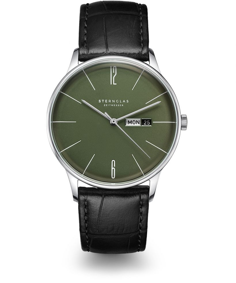 Zegarek męski Sternglas Berlin Olive Green