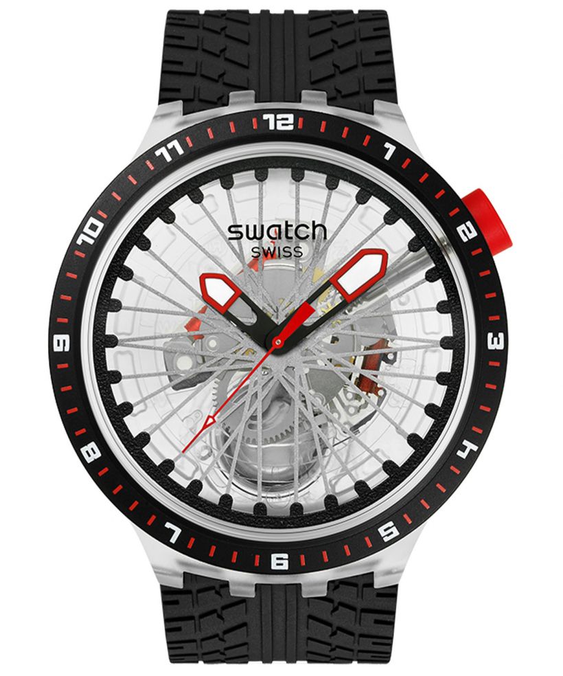 Zegarek Swatch Big Bold The Pilgrim Tread on It Skeleton