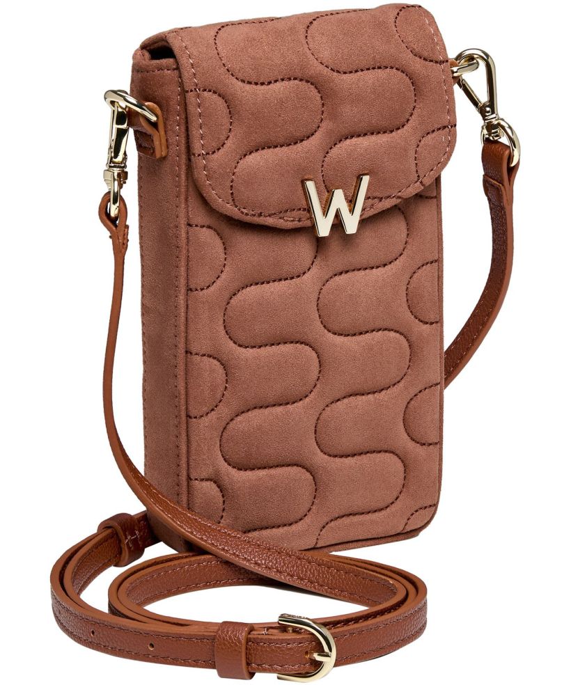 Torebka na telefon Wolf Mimi Swirl Nutshell Brown