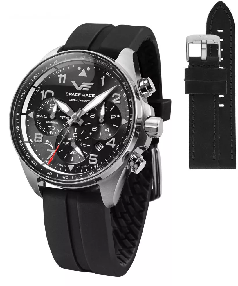 Zegarek męski Vostok Europe Space Race Chrono Limited Edition + pasek Vostok