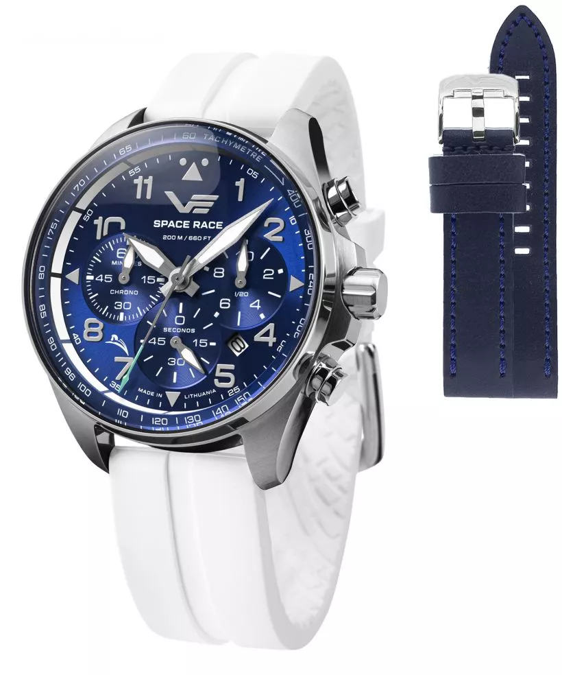 Zegarek męski Vostok Europe Space Race Chrono Limited Edition + pasek Vostok