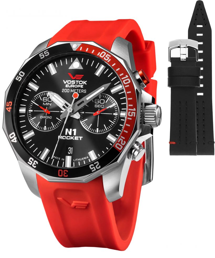 Zegarek męski Vostok Europe Rocket N-1 Chrono Limited Edition + pasek Vostok