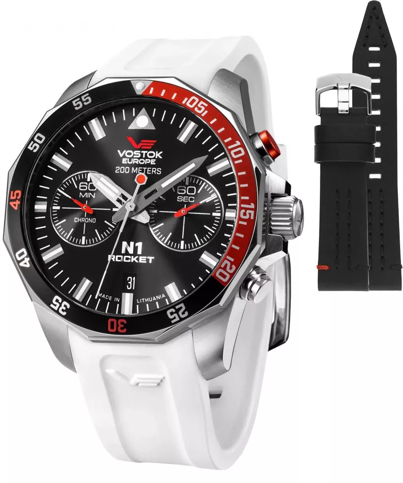 Zegarek męski Vostok Europe Rocket N-1 Chrono Limited Edition + pasek Vostok