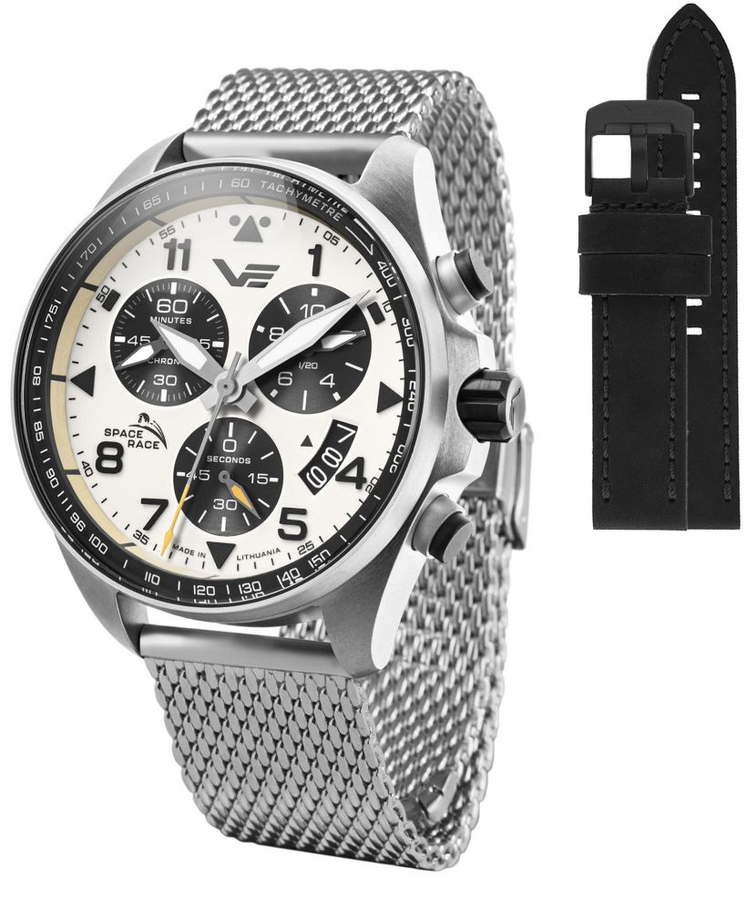 Zegarek męski Vostok Europe Space Race Chrono Limited Edition + pasek Vostok
