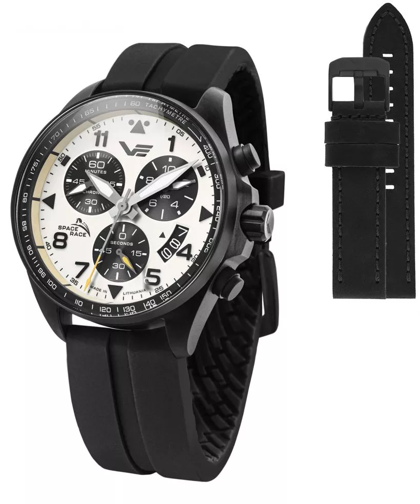 Zegarek męski Vostok Europe Space Race Chrono Limited Edition + pasek Vostok