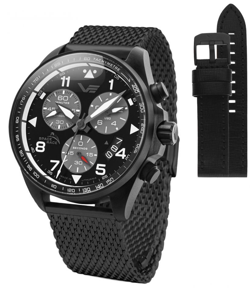 Zegarek męski Vostok Europe Space Race Chrono Limited Edition + pasek Vostok