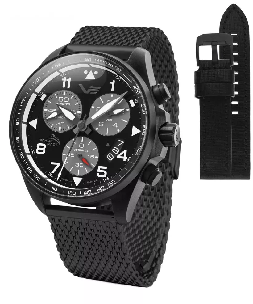 Zegarek męski Vostok Europe Space Race Chrono Limited Edition + pasek Vostok