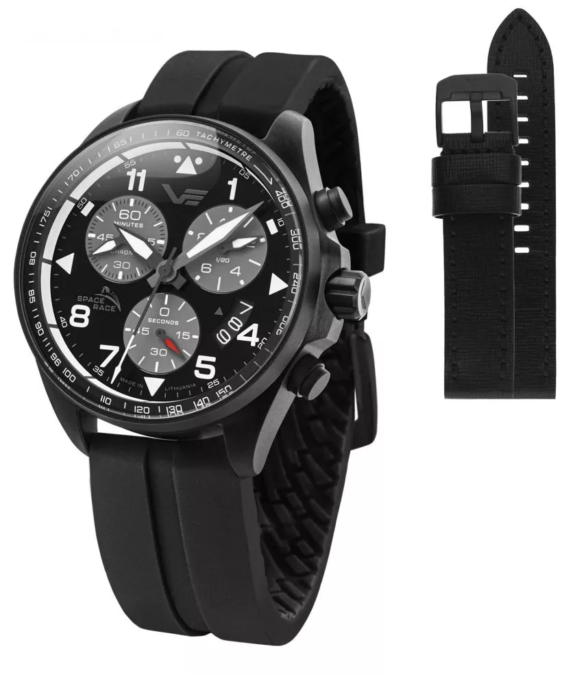Zegarek męski Vostok Europe Space Race Chrono Limited Edition + pasek Vostok