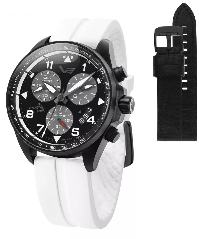 Zegarek męski Vostok Europe Space Race Chrono Limited Edition + pasek Vostok