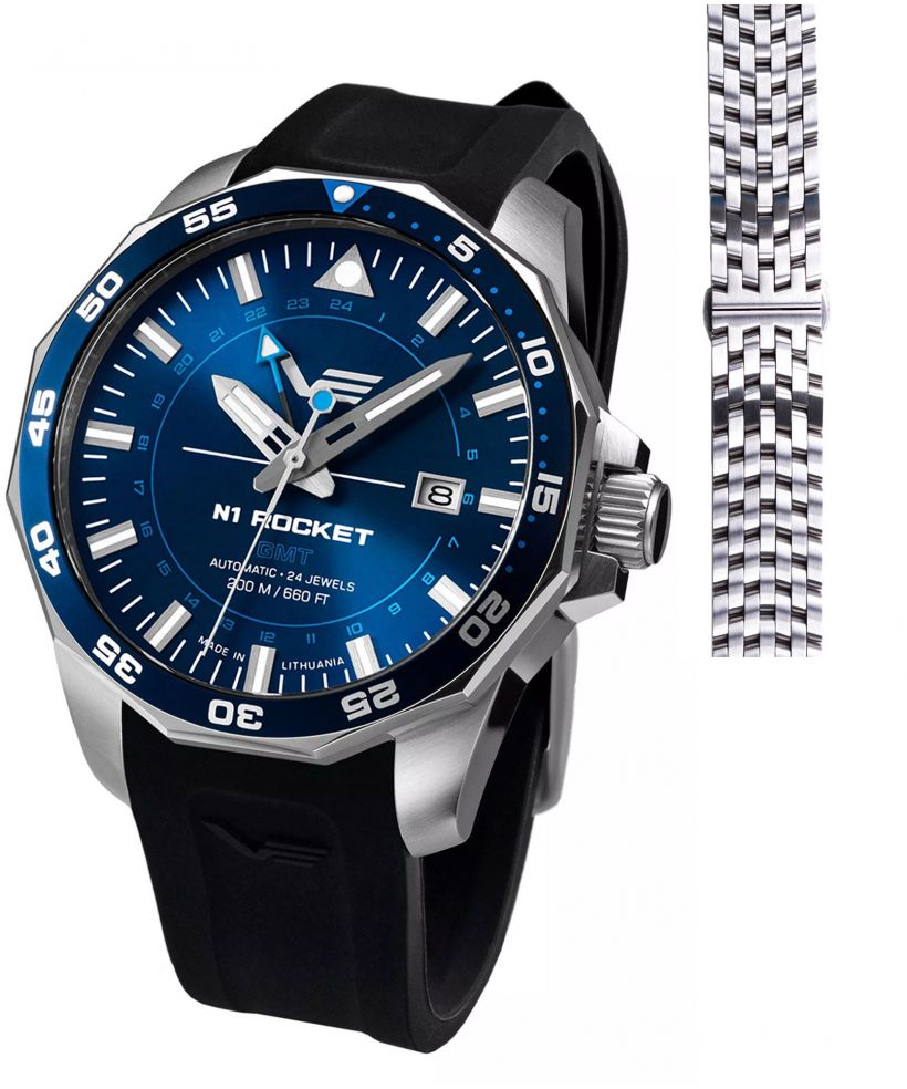 Zegarek męski Vostok Europe Rocket N-1 Automatic GMT Limited Edition + pasek Vostok