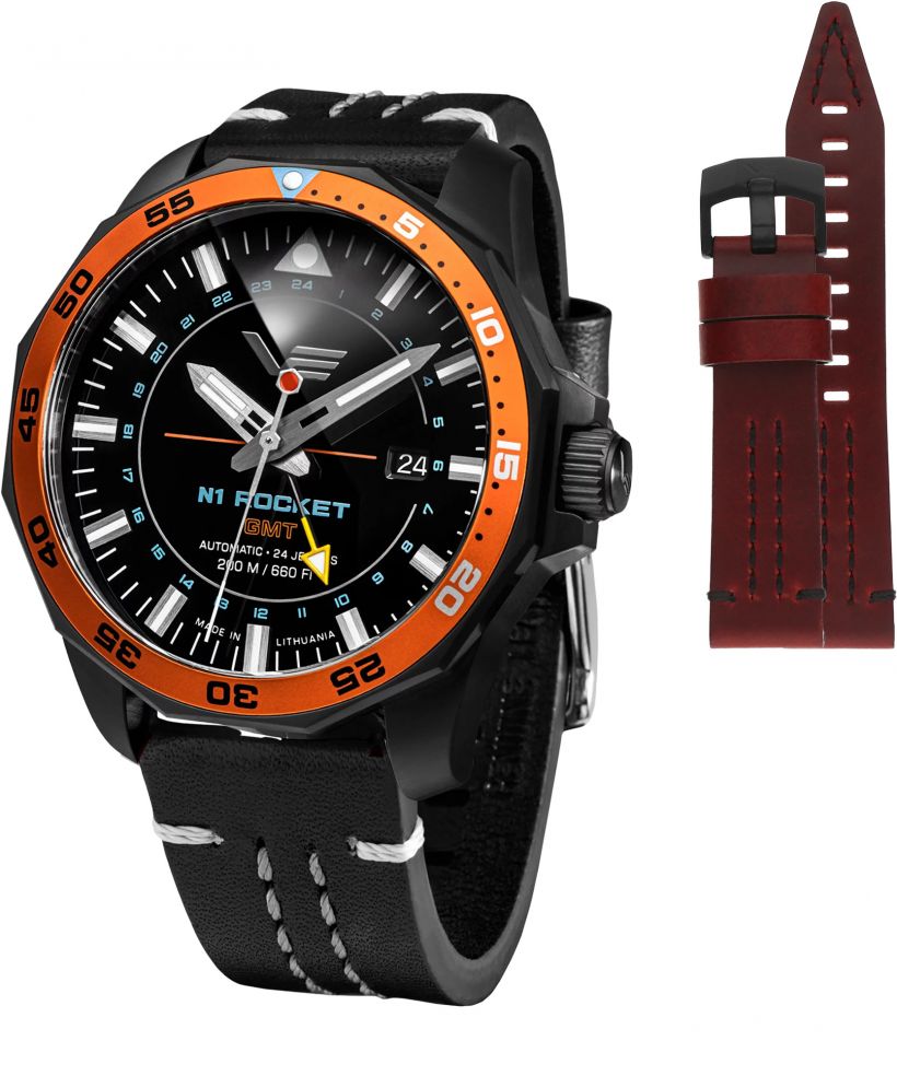 Zegarek męski Vostok Europe Rocket N-1 Automatic GMT Limited Edition + pasek Vostok