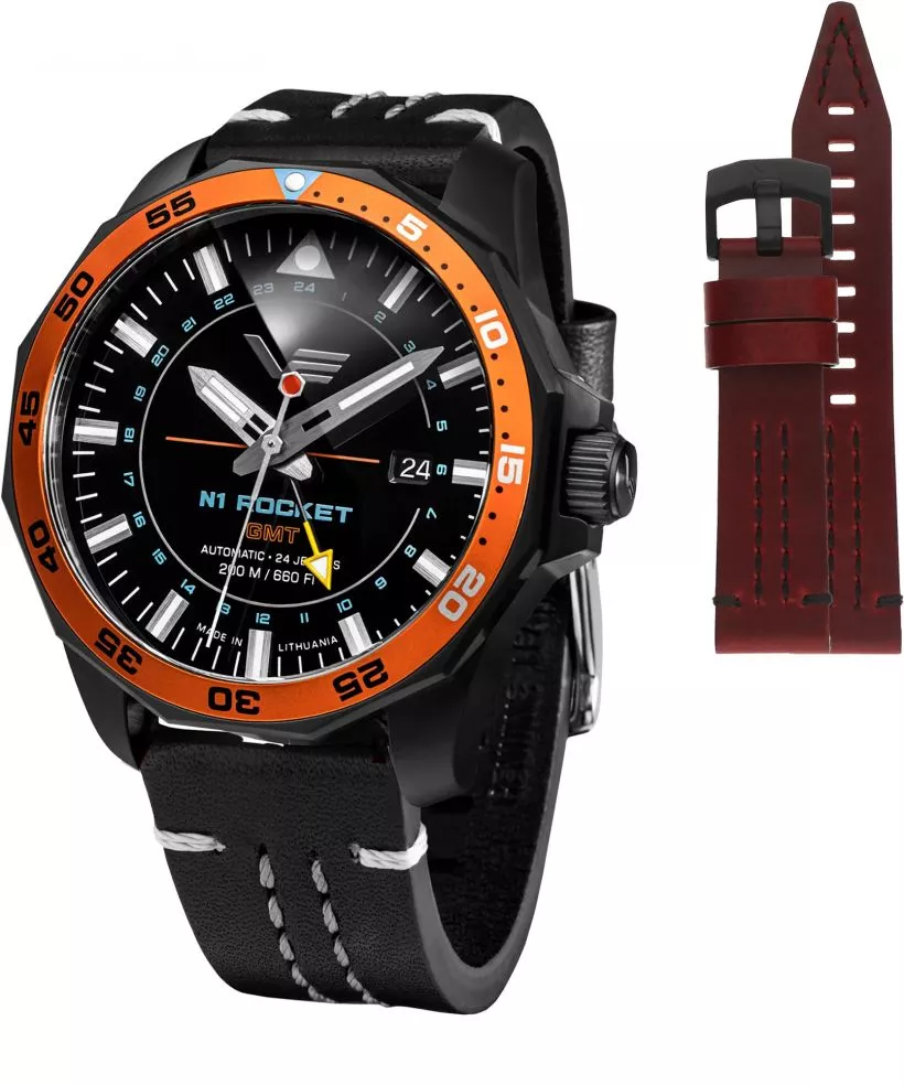 Zegarek męski Vostok Europe Rocket N-1 Automatic GMT Limited Edition + pasek Vostok