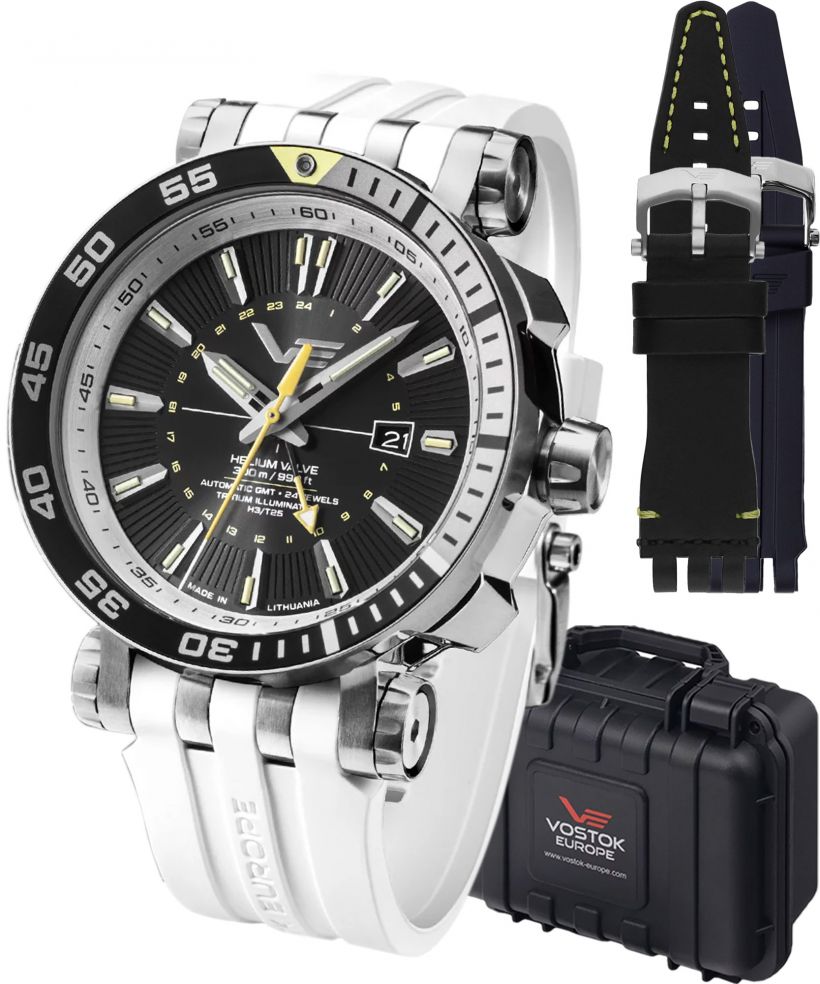 Zegarek męski Vostok Europe Energia GMT Limited Edition + 2 paski Vostok