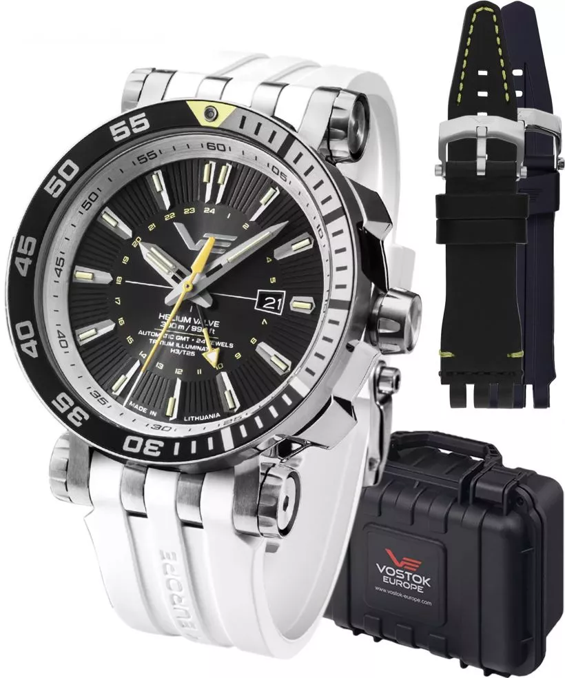 Zegarek męski Vostok Europe Energia GMT Limited Edition + 2 paski Vostok