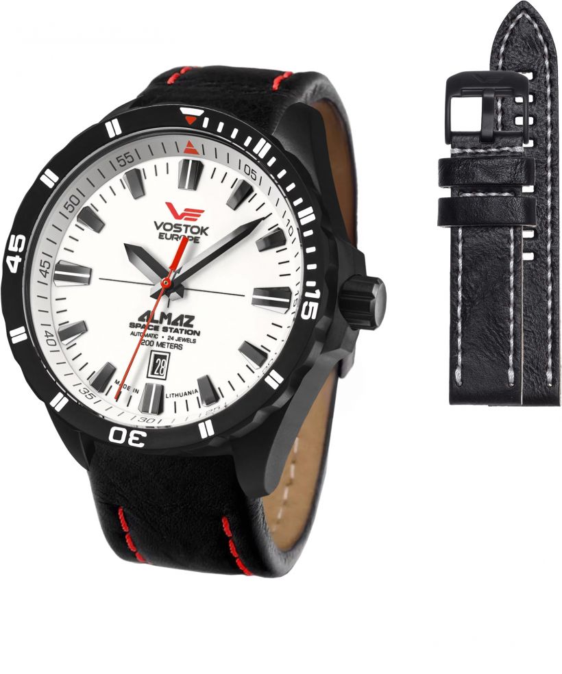 Zegarek męski Vostok Europe Almaz Space Station Limited Edition + pasek Vostok