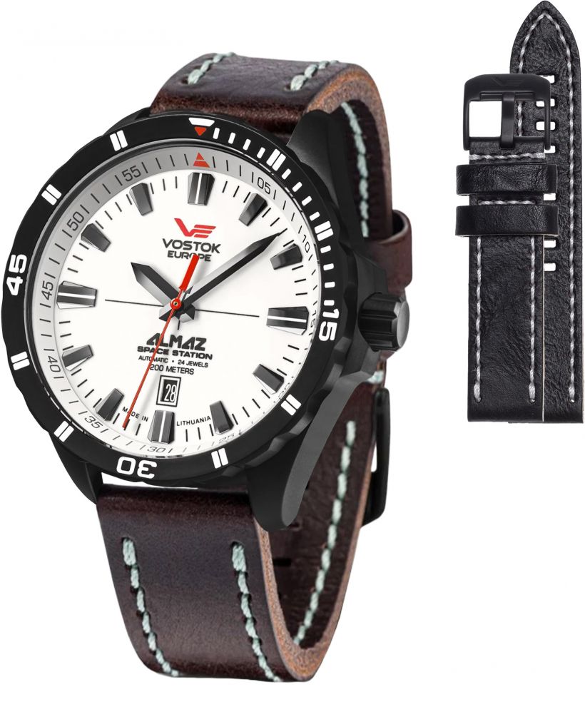 Zegarek męski Vostok Europe Almaz Space Station Limited Edition + pasek Vostok